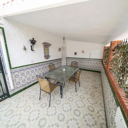 펜션 Casa Familiar En Segunda Linea Playa Con Parking *