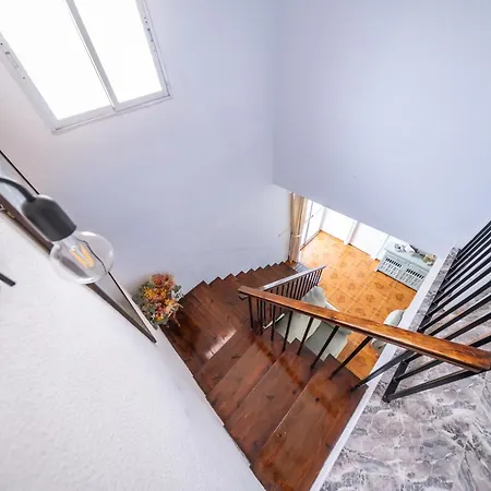 Casa Familiar En Segunda Linea Playa Con Parking 펜션
